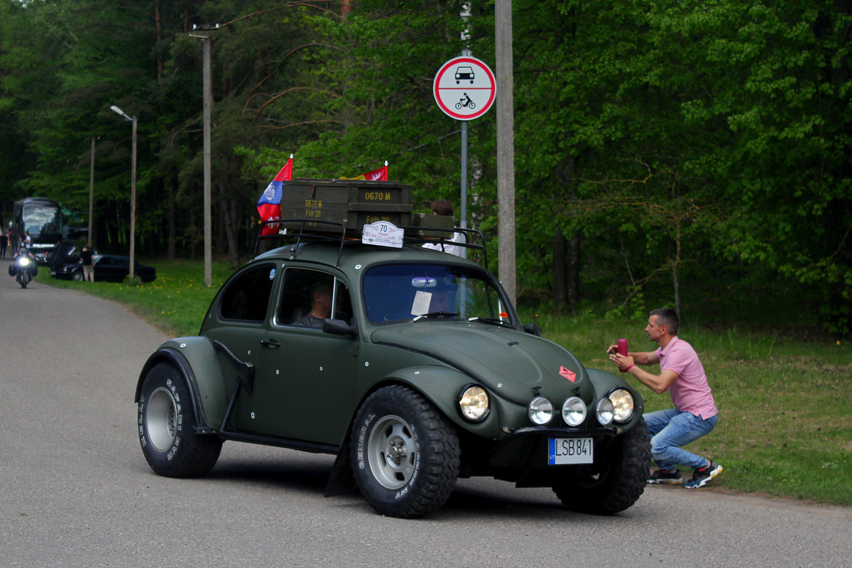 Литва, № LSB 841 — Volkswagen Käfer (общая модель); Литва — Eugenijau, mes dar važiuojame 10