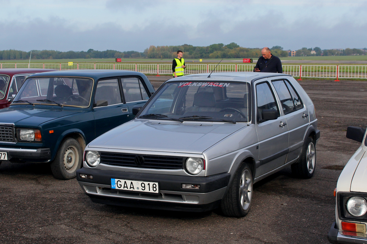 Литва, № GAA 918 — Volkswagen Golf (Typ 19) '83-92; Литва — Retro mugė 2023 ruduo
