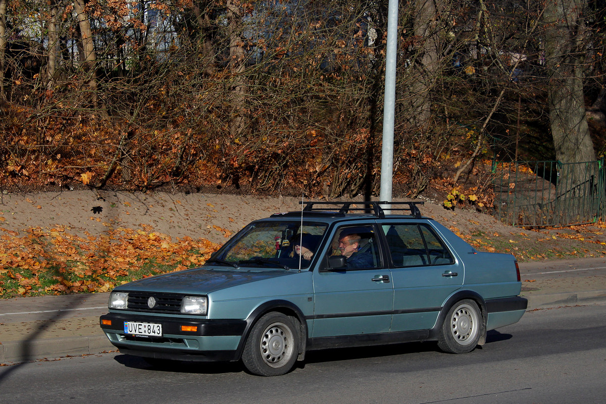 Литва, № UVE 843 — Volkswagen Jetta Mk2 (Typ 16) '84-92