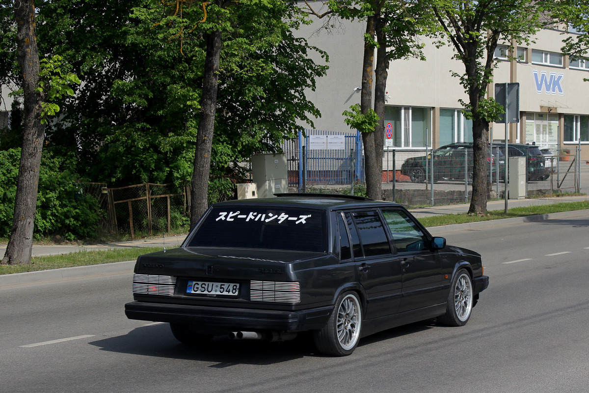 Литва, № GSU 548 — Volvo 740 '84-92