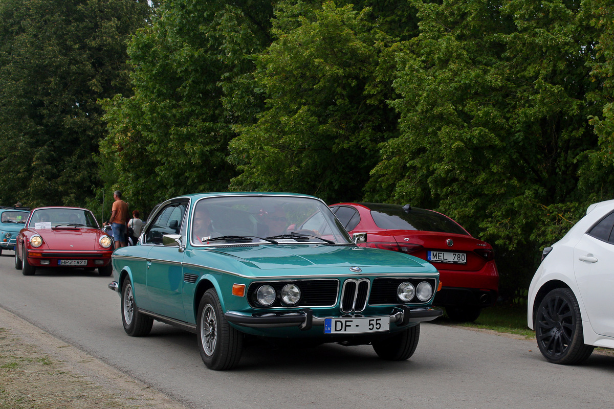 Латвия, № DF-55 — BMW CS/CSi/CSL (E9) '68-75; Литва — Nesenstanti klasika 2023