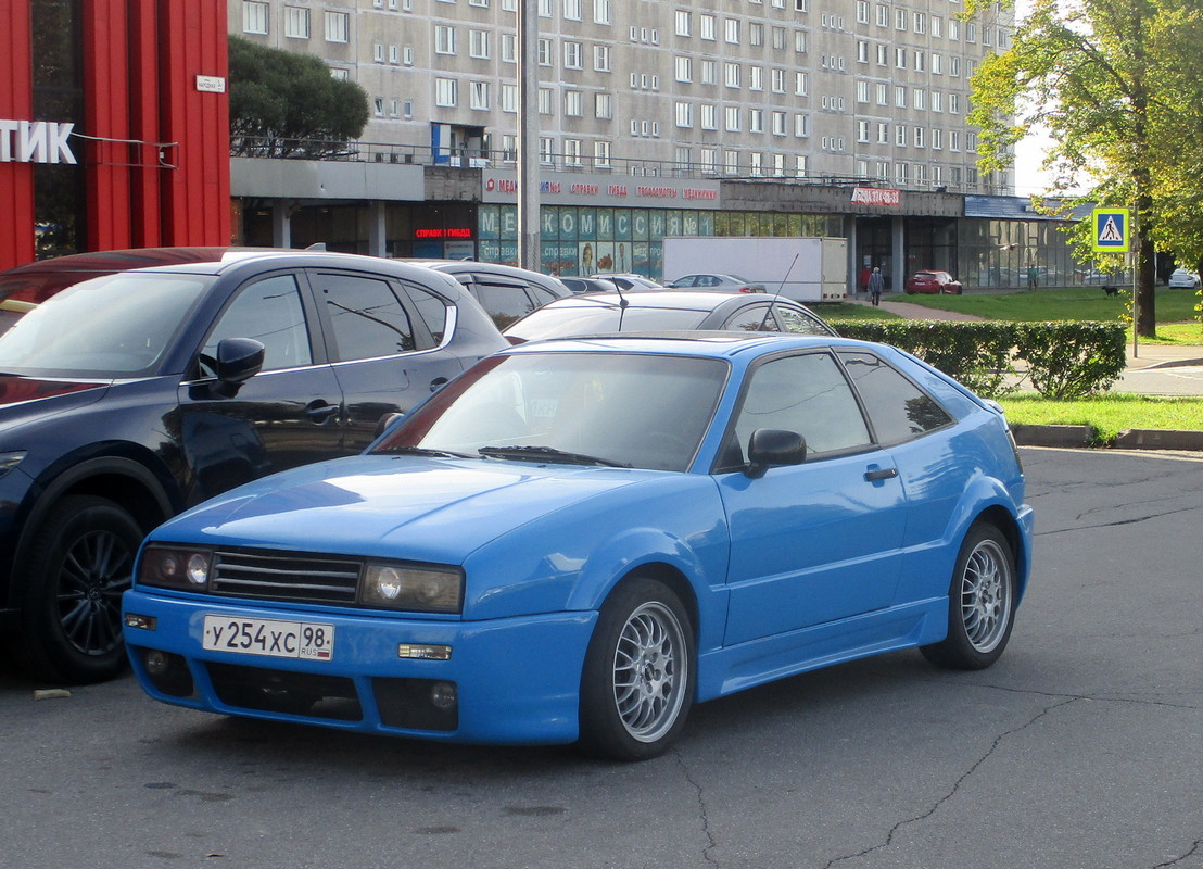 Санкт-Петербург, № У 254 ХС 98 — Volkswagen Corrado '88-95