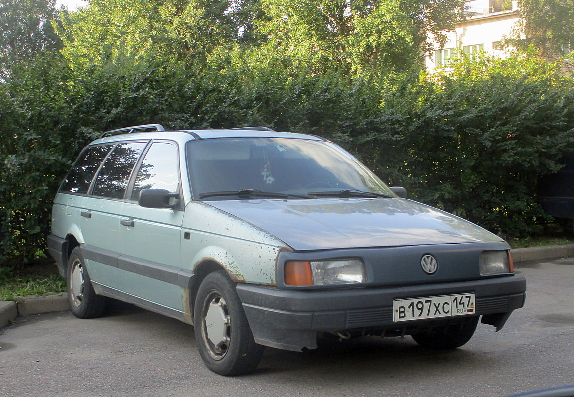 Ленинградская область, № В 197 ХС 147 — Volkswagen Passat (B3) '88-93