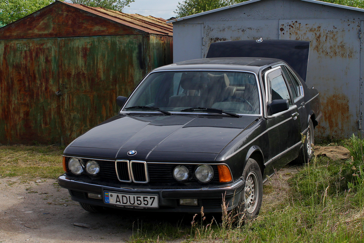 Литва, № ADU 557 — BMW 7 Series (E23) '77-86