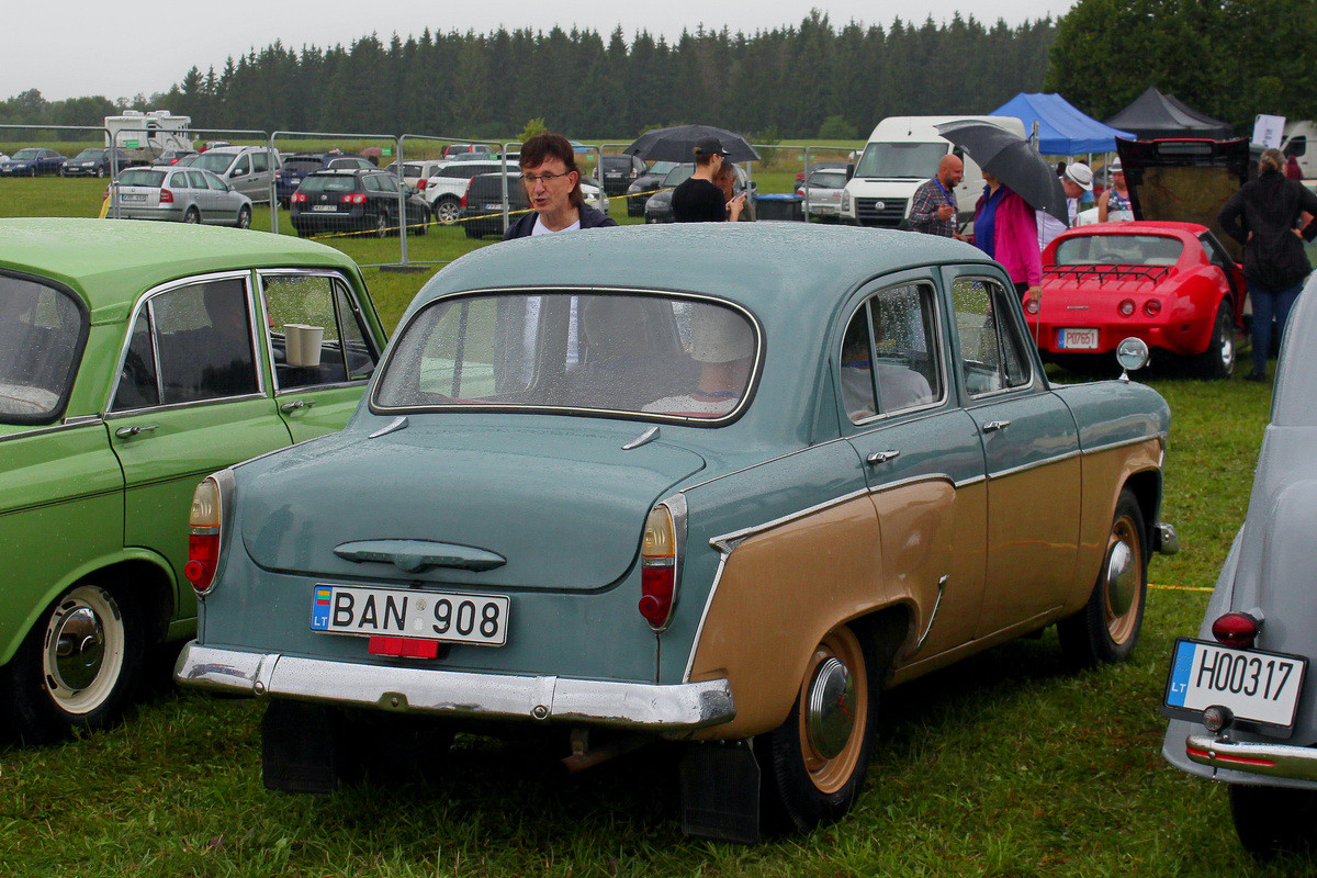 Литва, № BAN 908 — Москвич-407 '58-63; Литва — Nesenstanti klasika 2023