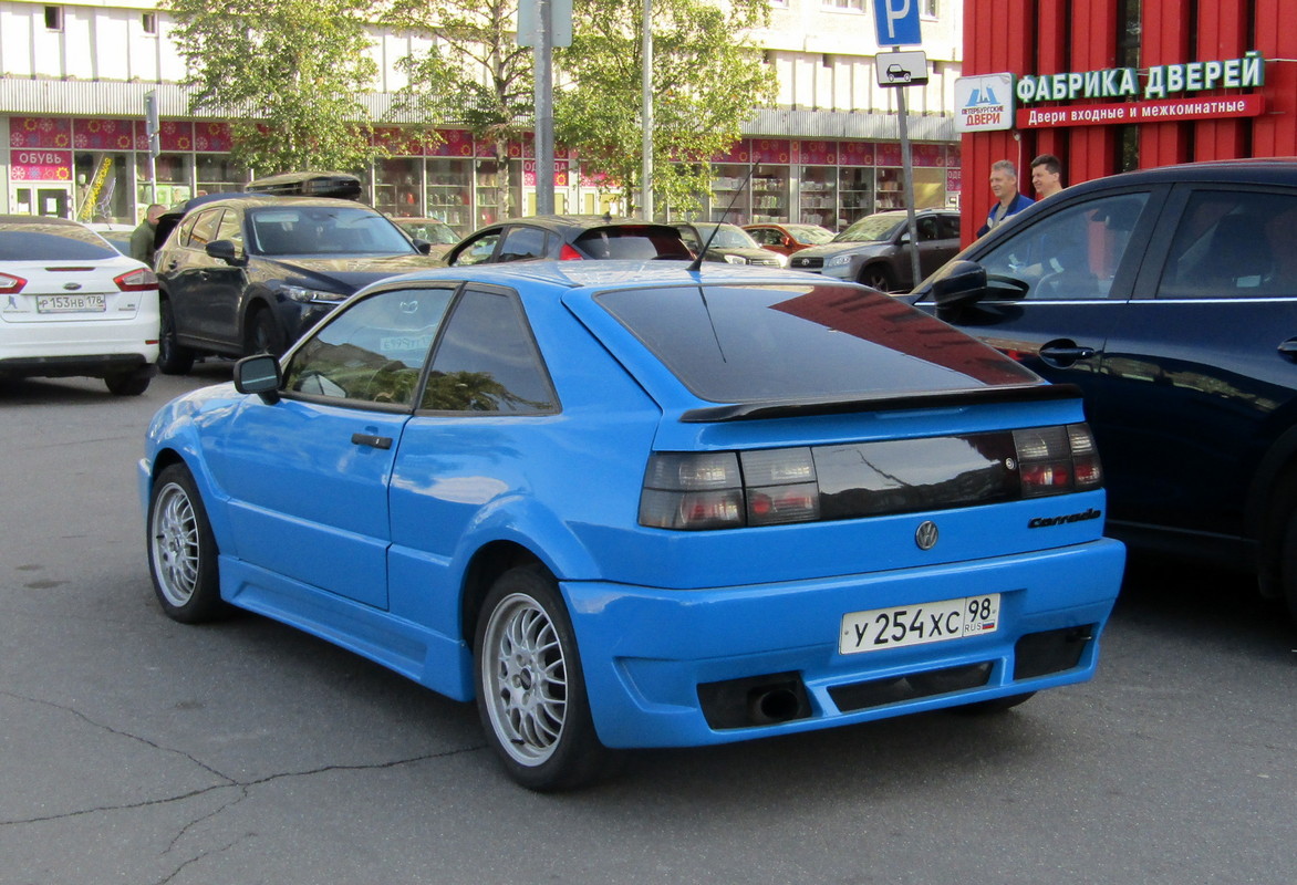 Санкт-Петербург, № У 254 ХС 98 — Volkswagen Corrado '88-95