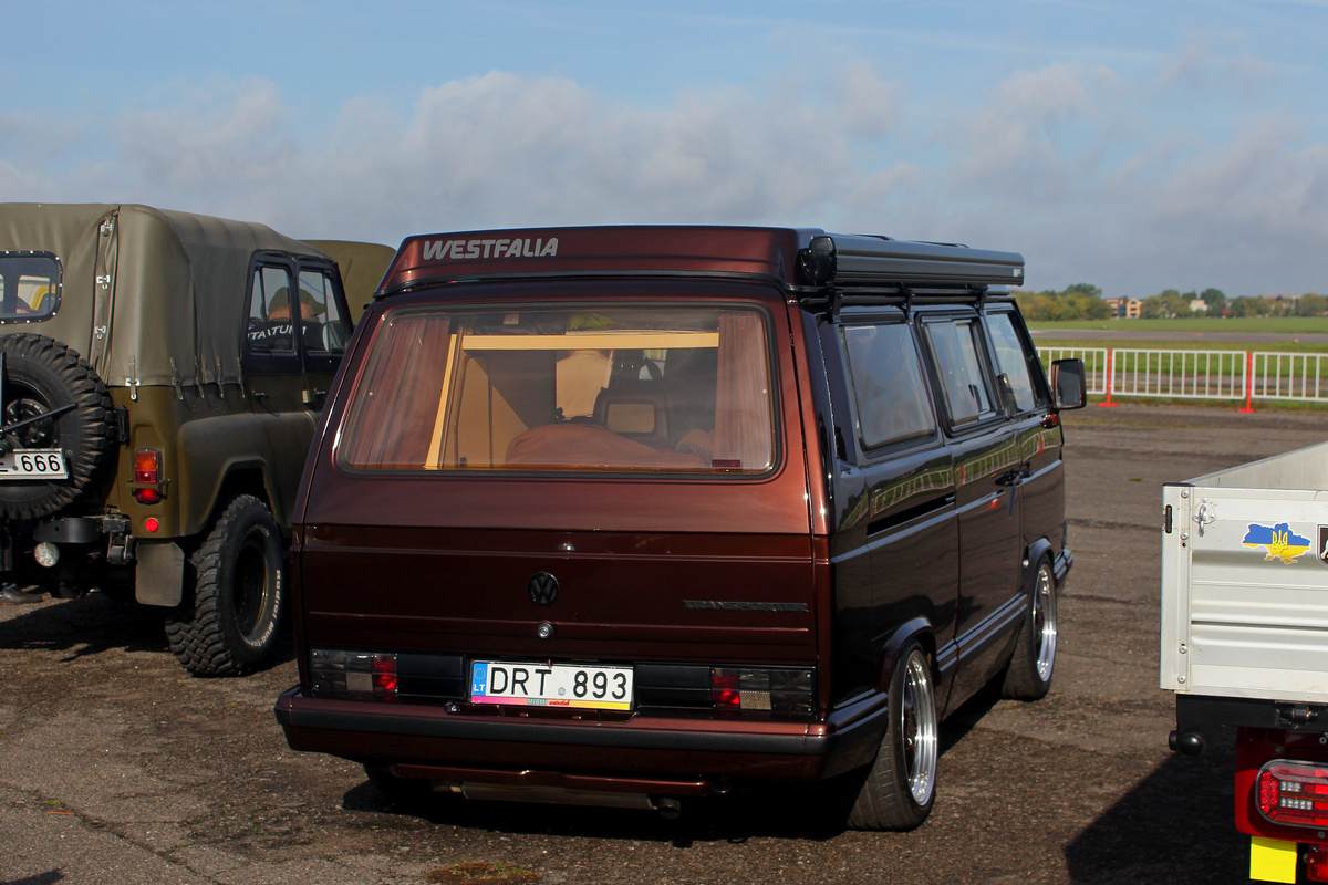 Литва, № DRT 893 — Volkswagen Typ 2 (Т3) '79-92; Литва — Retro mugė 2023 ruduo