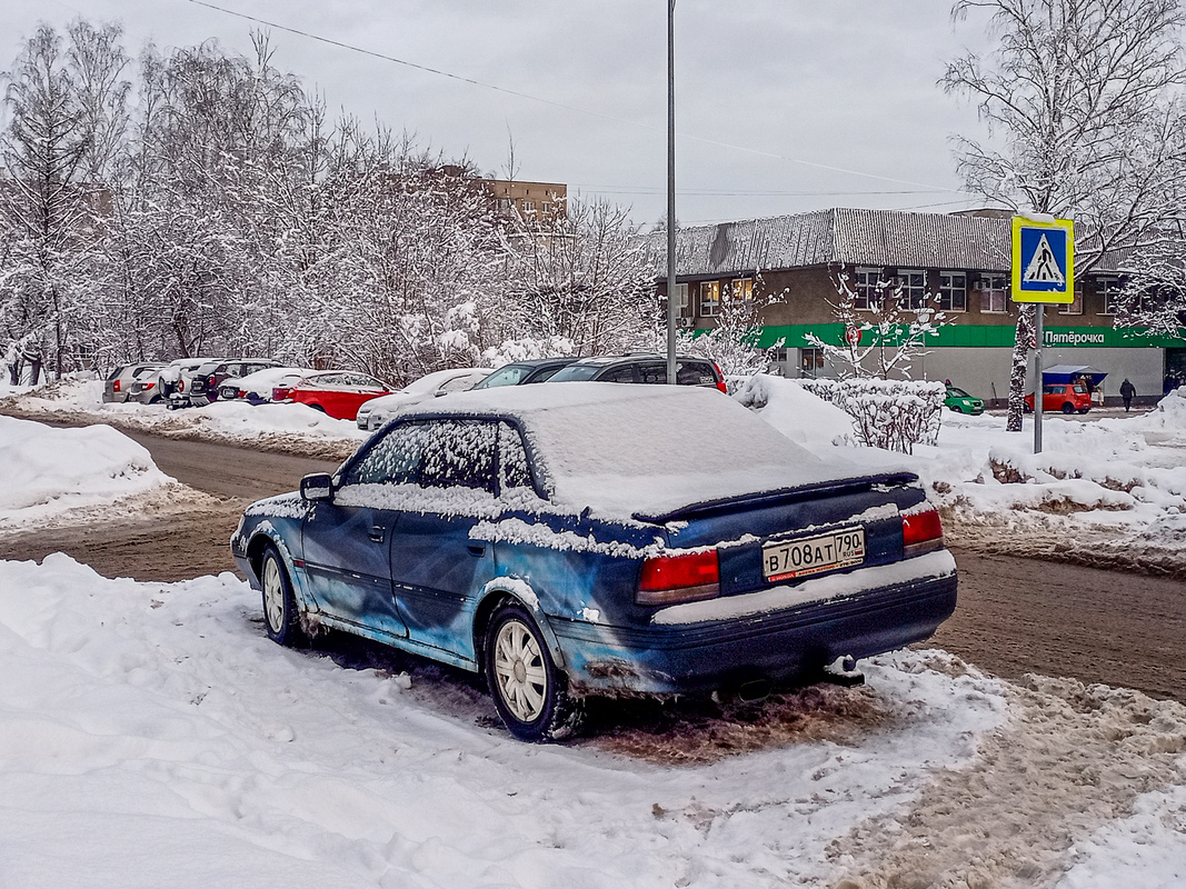 Московская область, № В 708 АТ 790 — Subaru Legacy '89-93