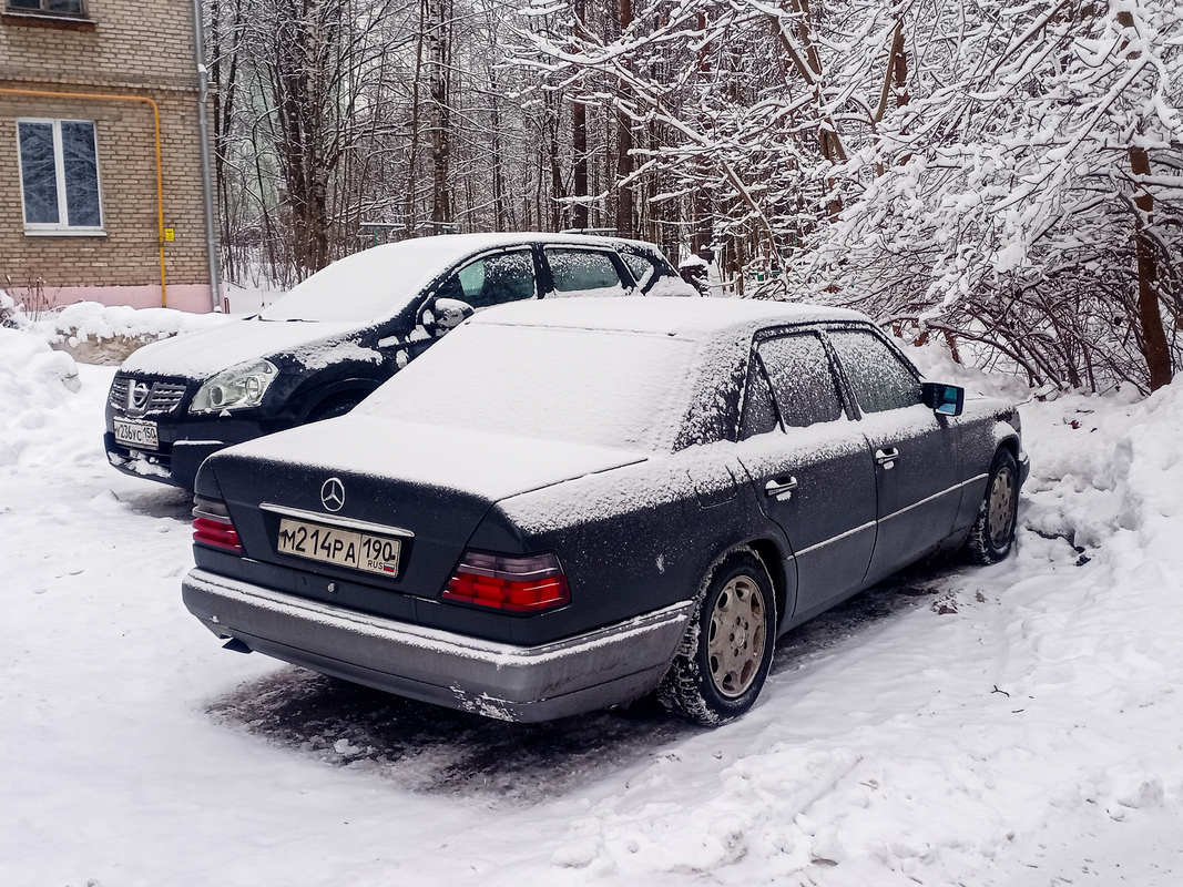 Московская область, № М 214 РА 190 — Mercedes-Benz (W124) '84-96