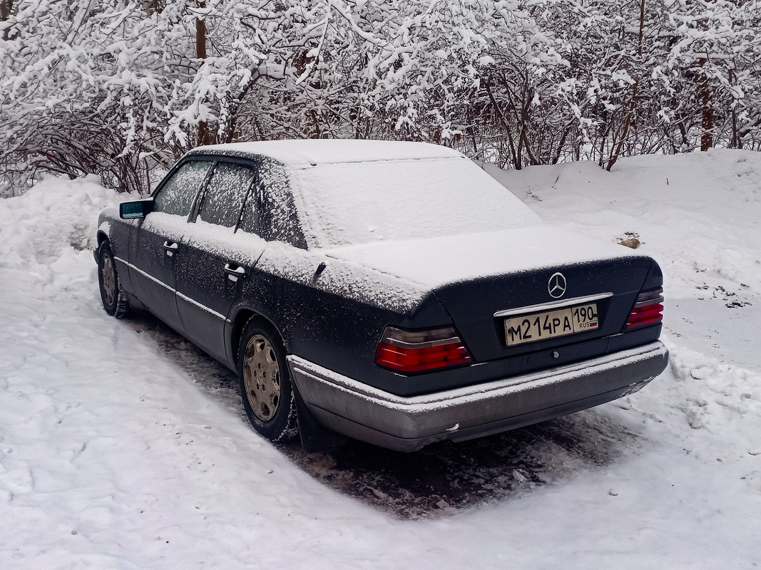 Московская область, № М 214 РА 190 — Mercedes-Benz (W124) '84-96