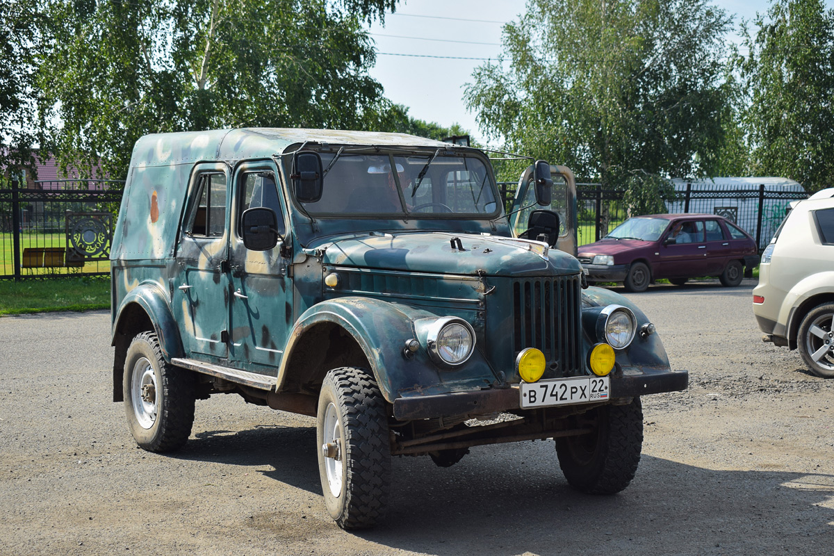 Алтайский край, № В 742 РХ 22 — ГАЗ-69А '53-73