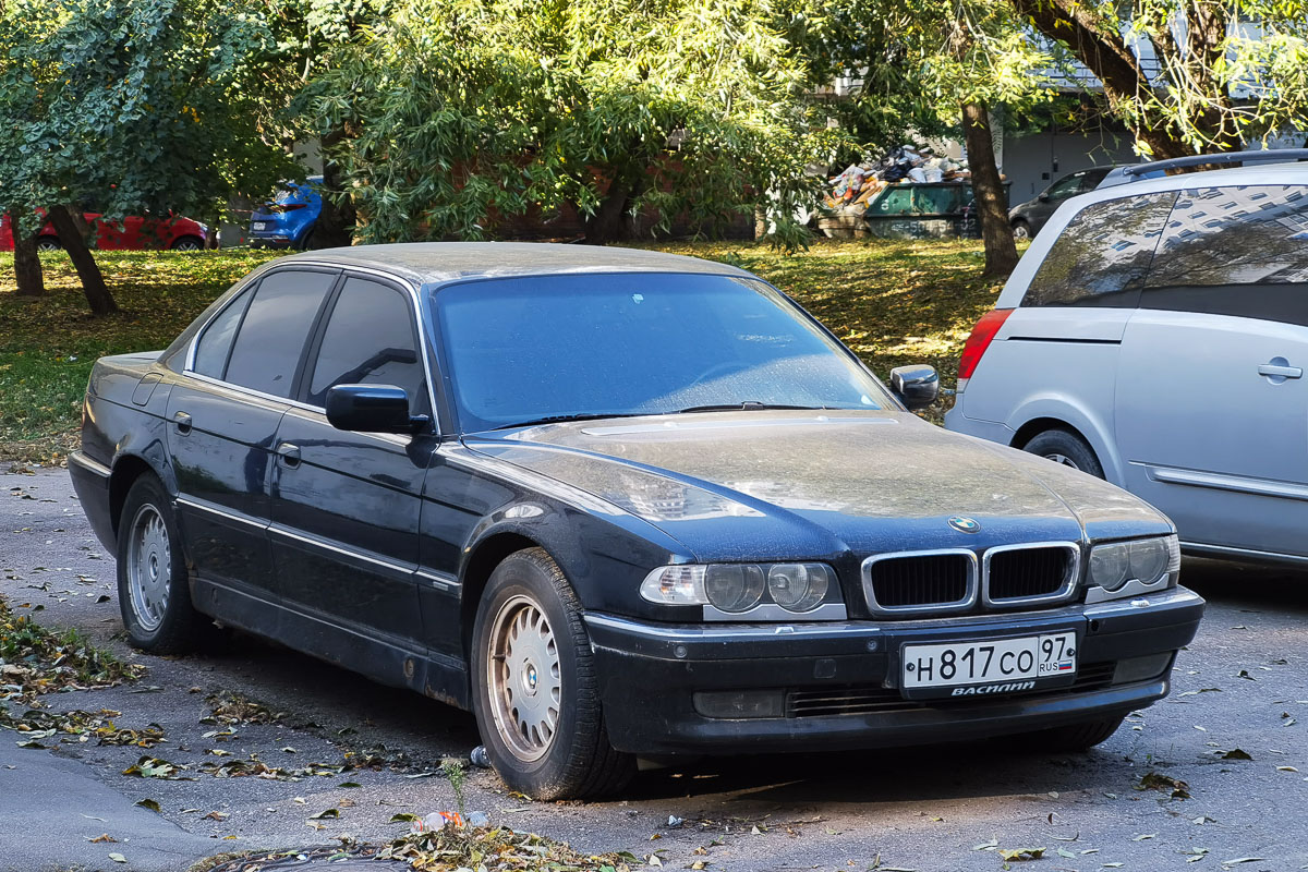 Москва, № Н 817 СО 97 — BMW 7 Series (E38) '94-01