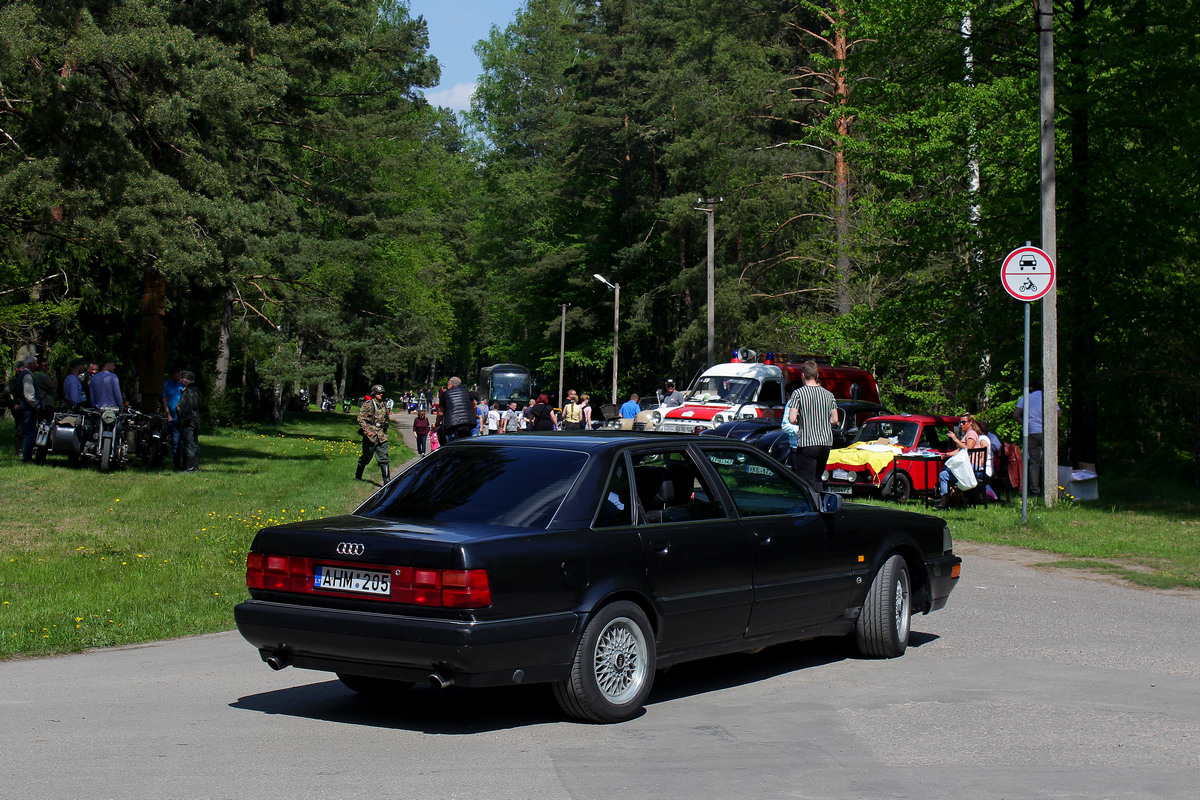 Литва, № AHM 205 — Audi V8 '88-94; Литва — Eugenijau, mes dar važiuojame 10