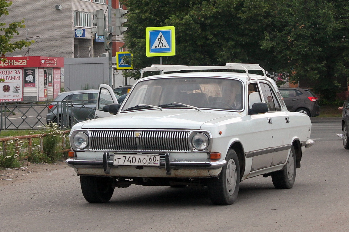 Псковская область, № Т 740 АО 60 — ГАЗ-24 Волга '68-86