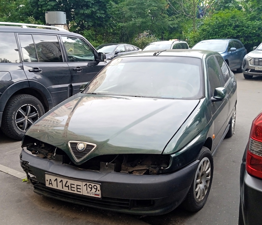 Москва, № А 114 ЕЕ 199 — Alfa Romeo 145/146 '94-00