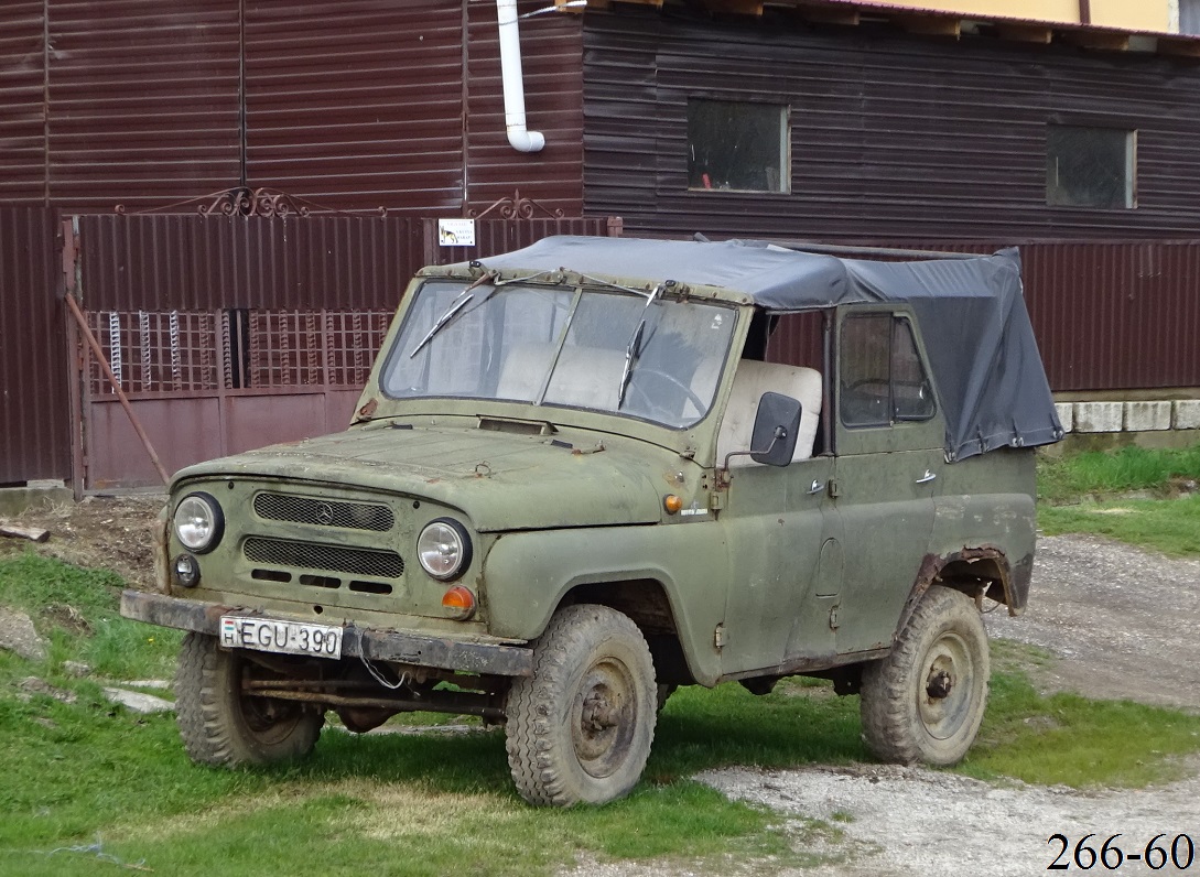 Венгрия, № EGU-390 — УАЗ-469 '72-85