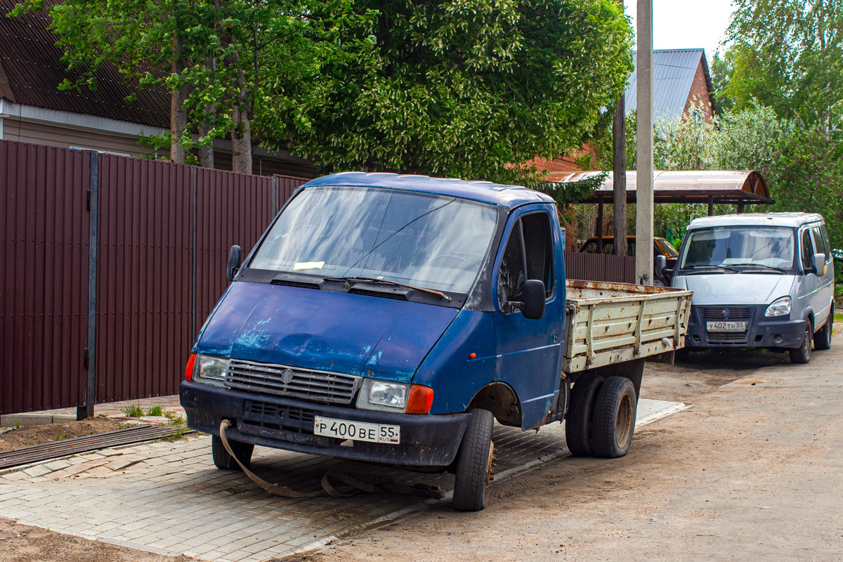 Омская область, № Р 400 ВЕ 55 — ГАЗ-33021 ГАЗель '94-03