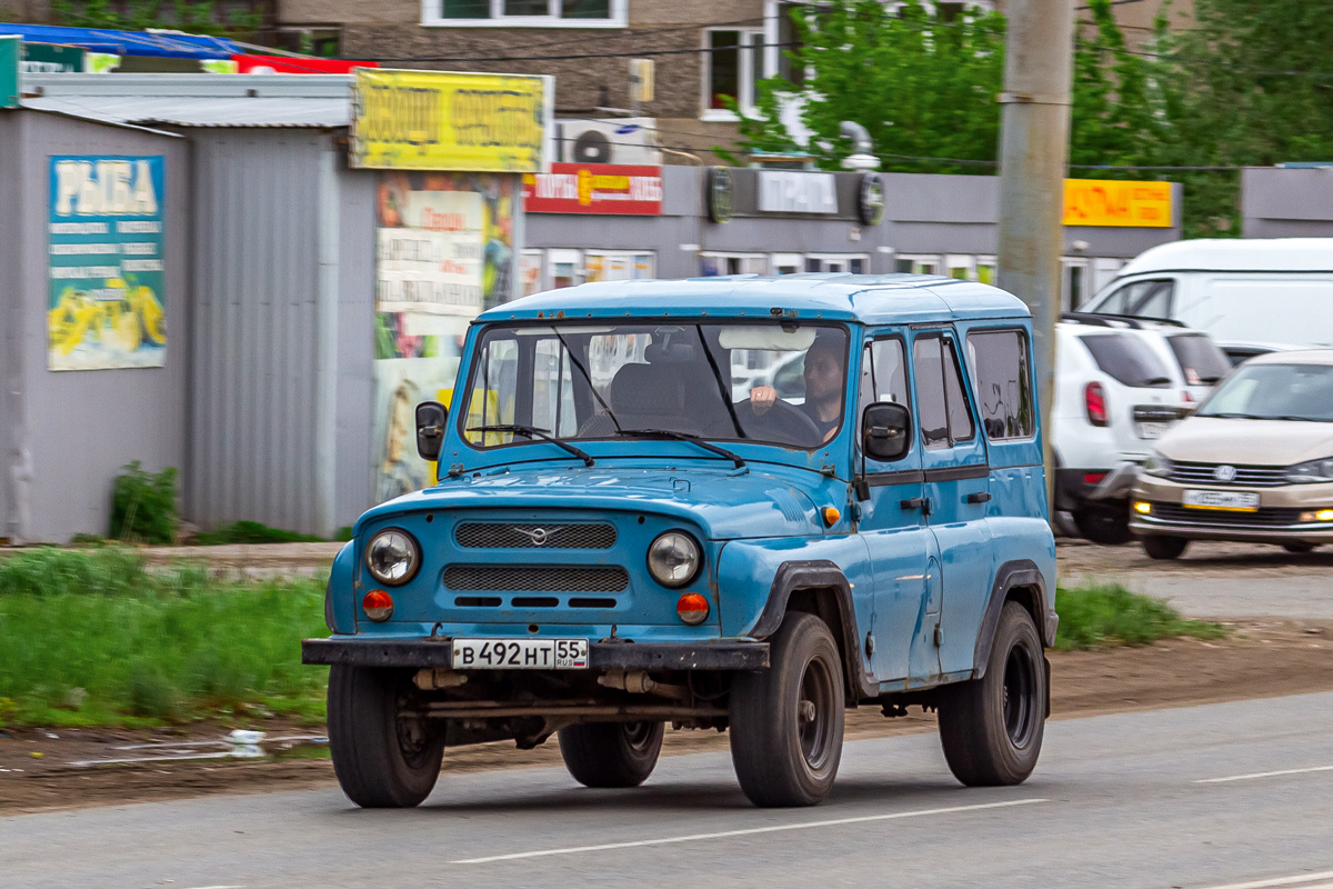 Омская область, № В 492 НТ 55 — УАЗ-3151 '85-03