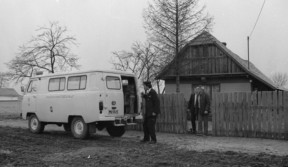 Венгрия, № 388 — УАЗ-452А '65-85; Венгрия — Исторические фотографии