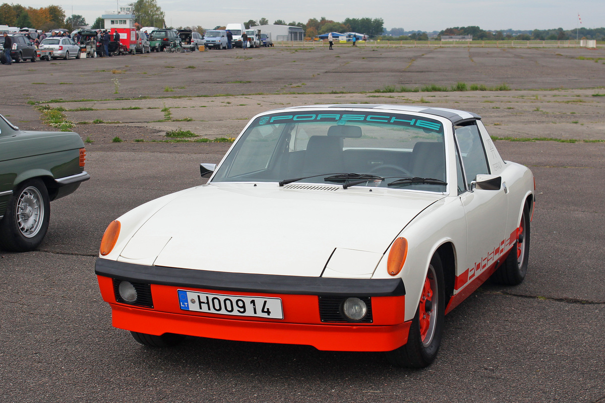 Литва, № H00914 — Porsche 914 '69-76; Литва — Retro mugė 2022 ruduo