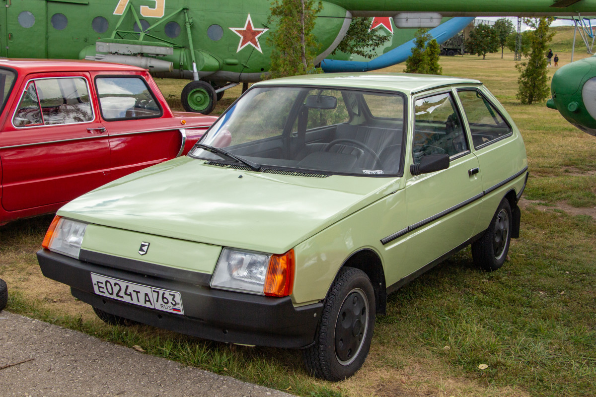 Самарская область, № Е 024 ТА 763 — ЗАЗ-1102 Таврия '87-07; Самарская область — II ретро-фестиваль "Жигули"