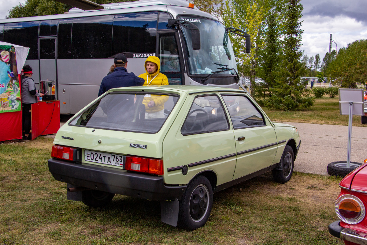 Самарская область, № Е 024 ТА 763 — ЗАЗ-1102 Таврия '87-07; Самарская область — II ретро-фестиваль "Жигули"