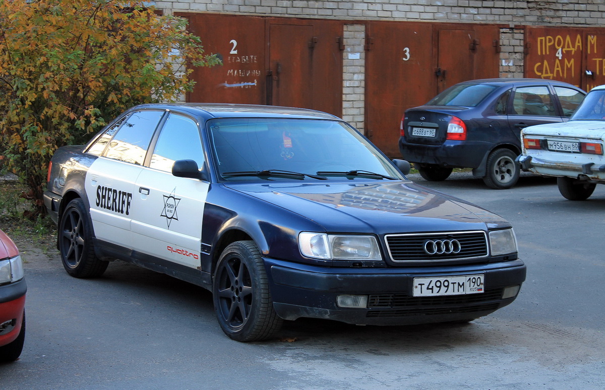 Псковская область, № Т 499 ТМ 190 — Audi 100 (C4) '90-94