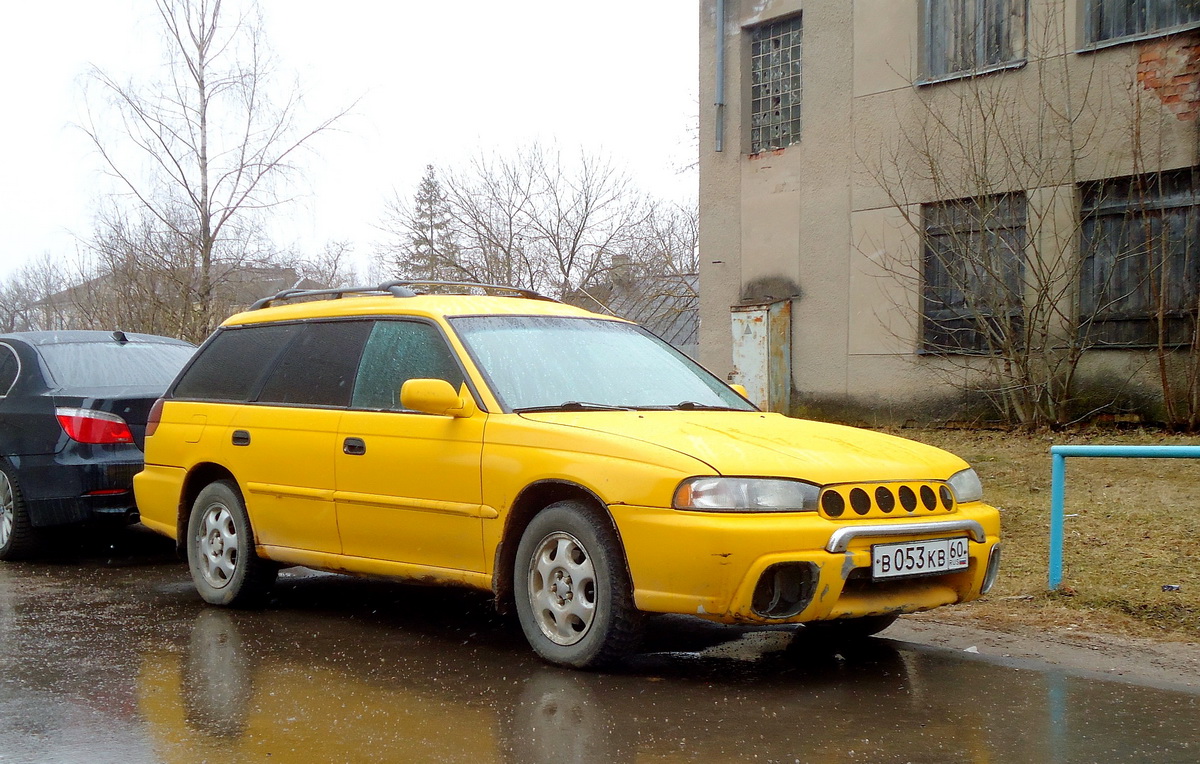 Псковская область, № В 053 КВ 60 — Subaru Legacy '93–99