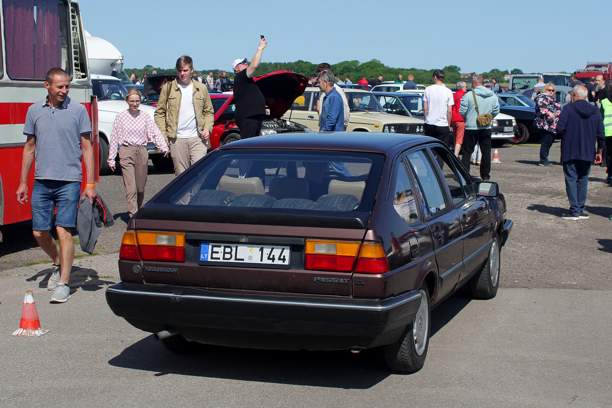 Литва, № EBL 144 — Volkswagen Passat (B2) '80-88; Литва — Retro mugė 2023