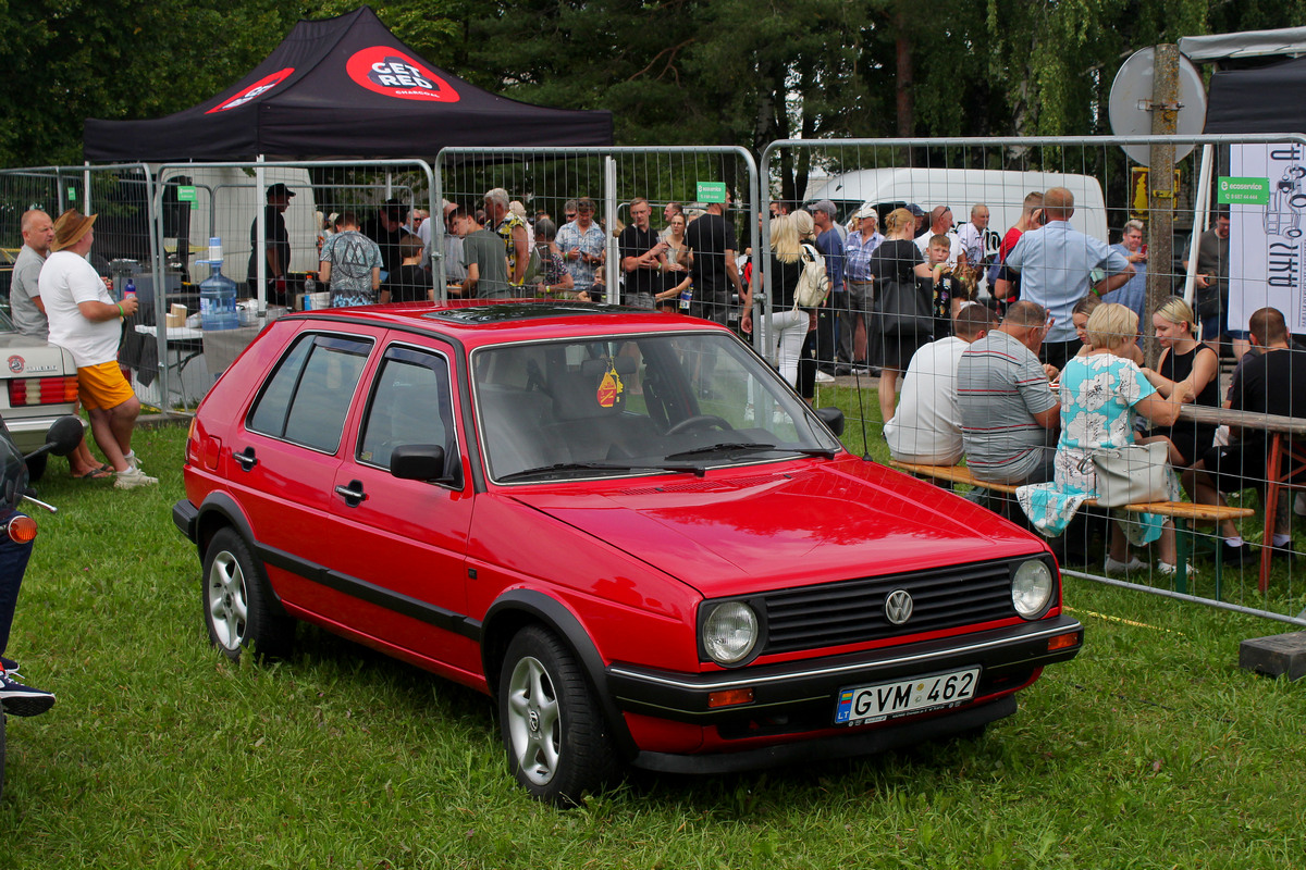 Литва, № GVM 462 — Volkswagen Golf (Typ 19) '83-92; Литва — Nesenstanti klasika 2023