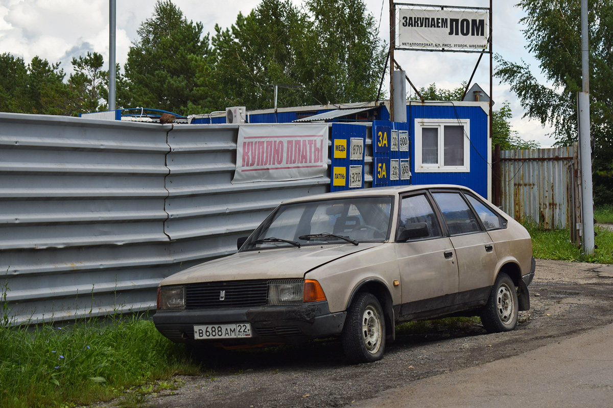 Алтайский край, № В 688 АМ 22 — Москвич-2141 '86-98