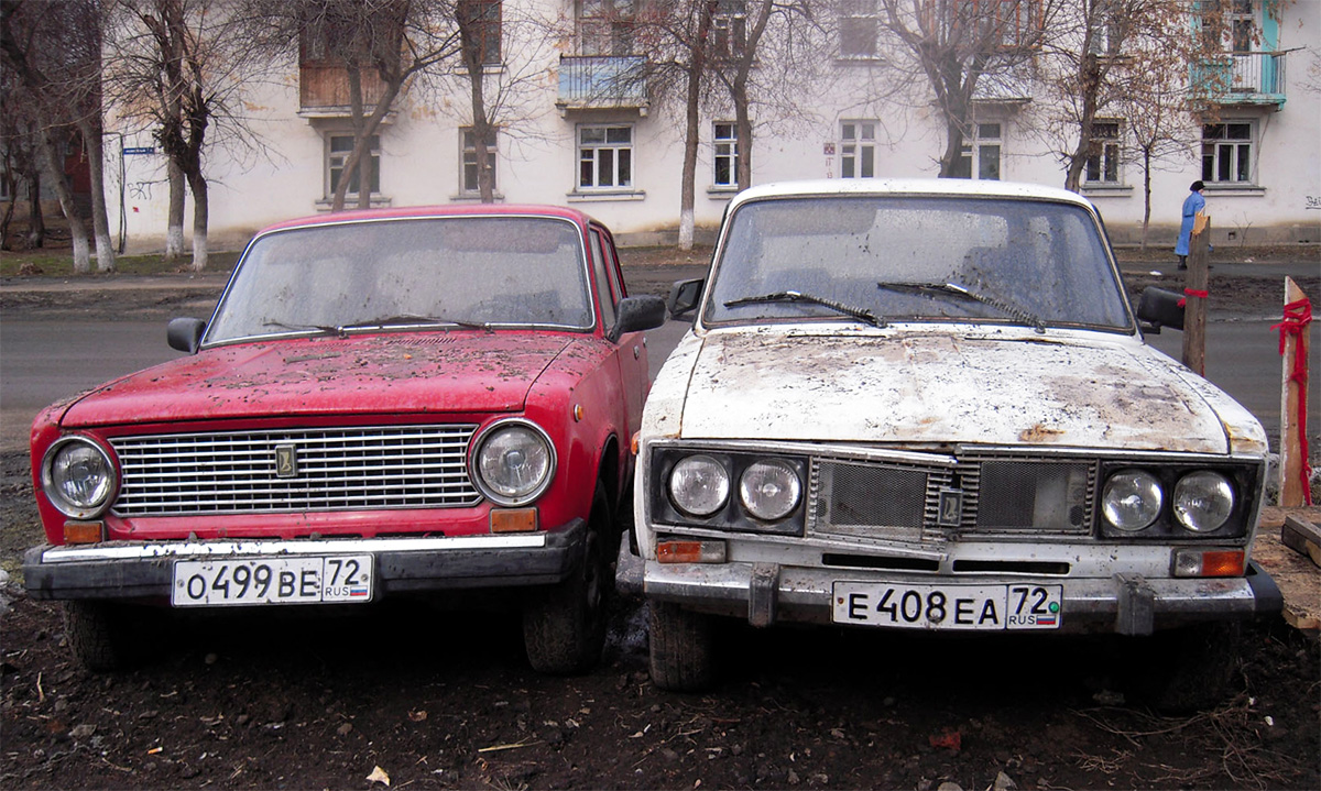 Тюменская область, № О 499 ВЕ 72 — ВАЗ-21011 '74-83; Тюменская область, № Е 408 ЕА 72 — ВАЗ-2106 '75-06