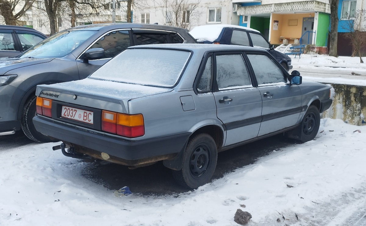 Витебская область, № 2037 ВС — Audi 80 (B2) '78-86
