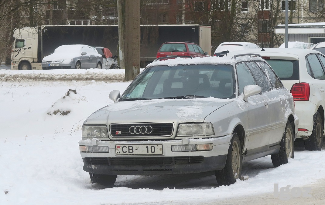 Латвия, № CB-10 — Audi (Общая модель)