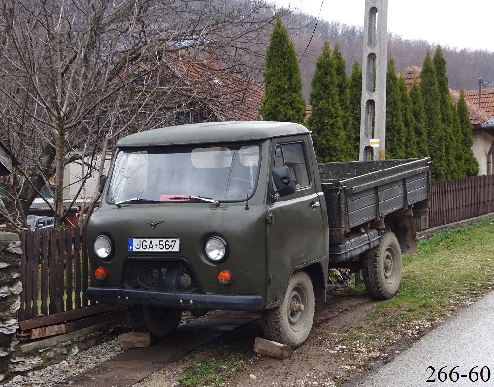 Венгрия, № JGA-567 — УАЗ-3303 '85-03