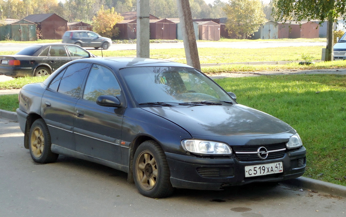 Псковская область, № С 519 ХА 47 — Opel Omega (B) '94–99