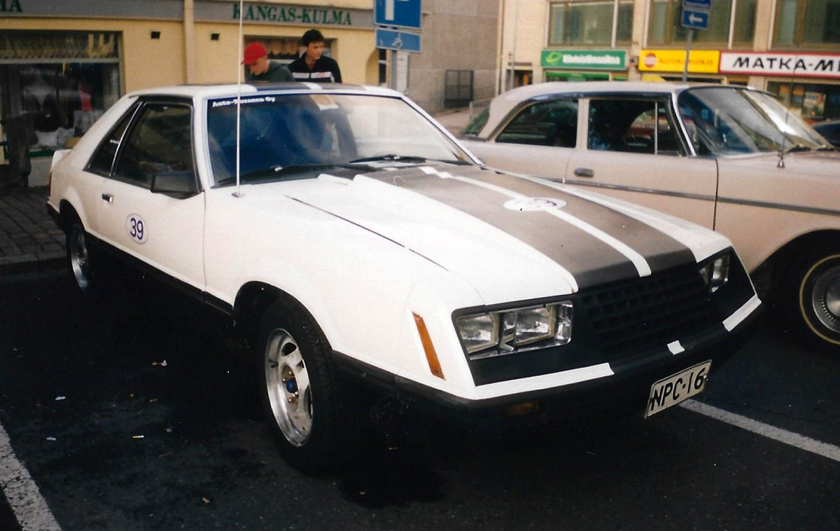 Финляндия, № NPC-16 — Ford Mustang (3G) '79-93