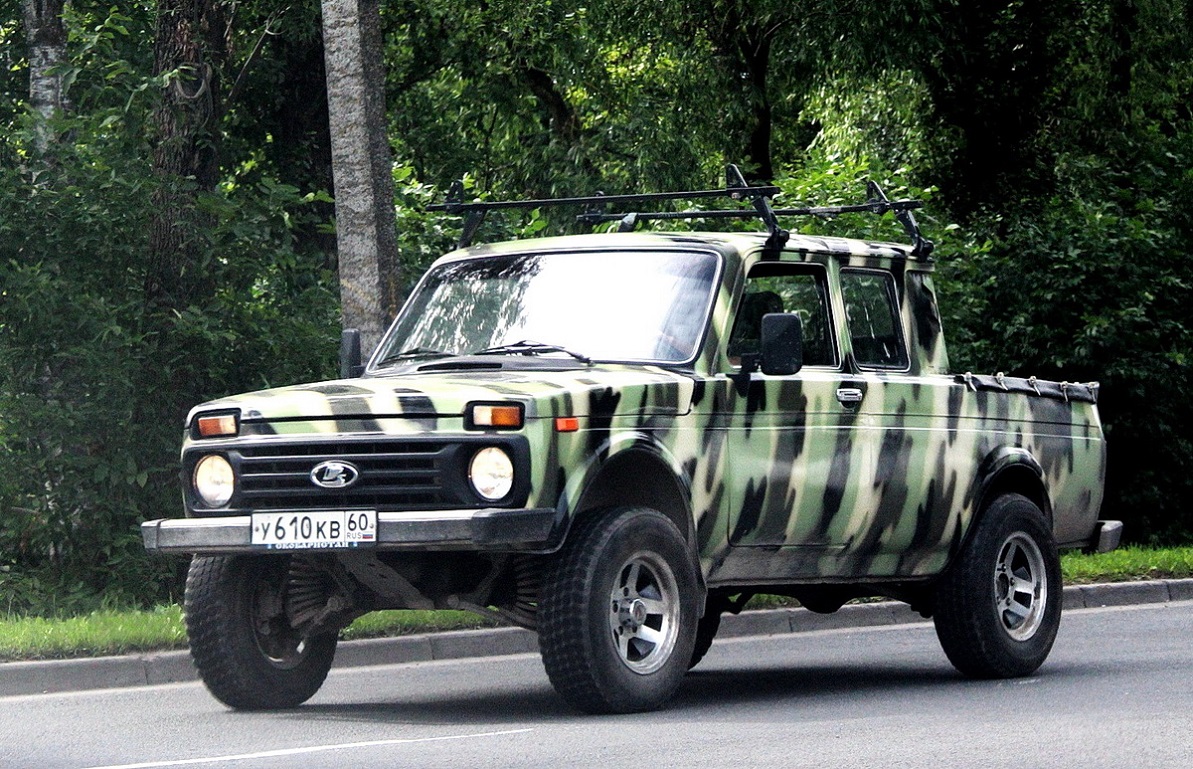 Псковская область, № У 610 КВ 60 — ВАЗ-2329 '96-01