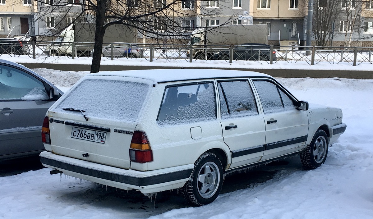 Санкт-Петербург, № С 766 ВВ 198 — Volkswagen Passat (B2) '80-88