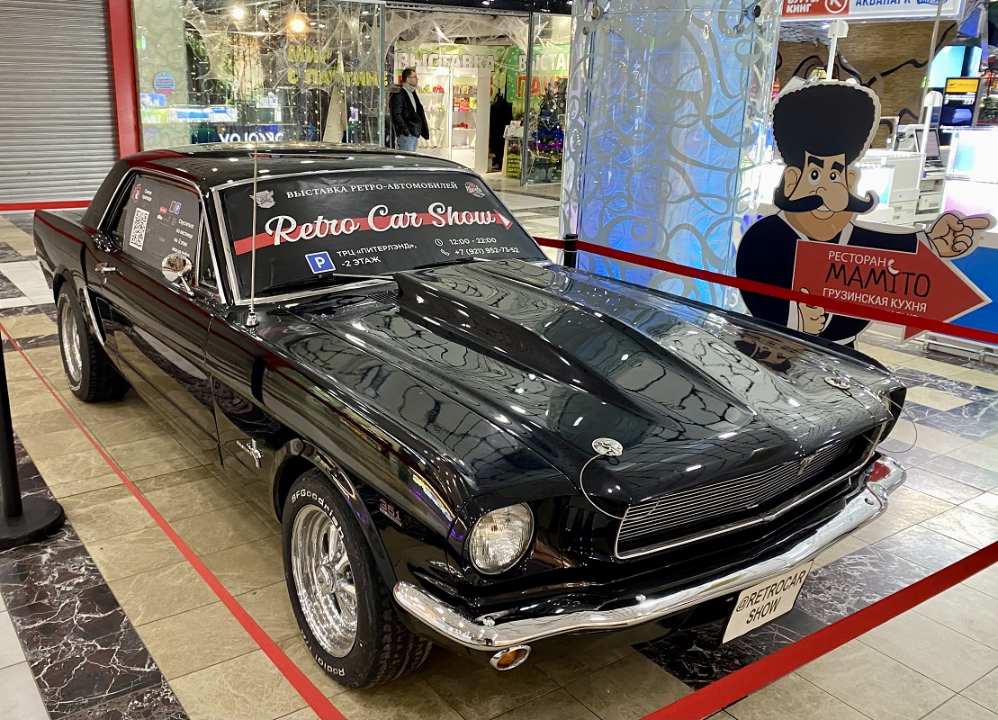 Санкт-Петербург, № (78) Б/Н 0231 — Ford Mustang (1G) '65-73; Санкт-Петербург — Retro Car Show (ТЦ "Питерлэнд")