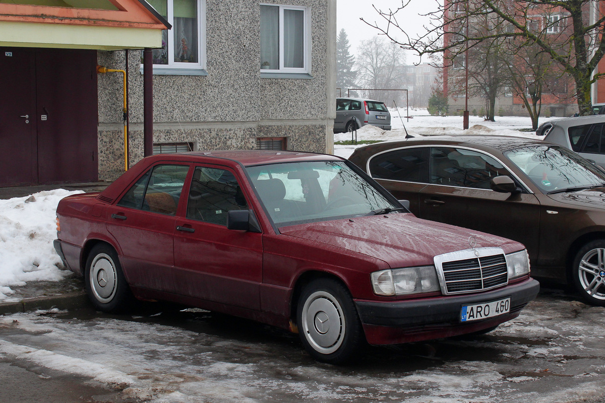 Литва, № ARO 460 — Mercedes-Benz (W201) '82-93