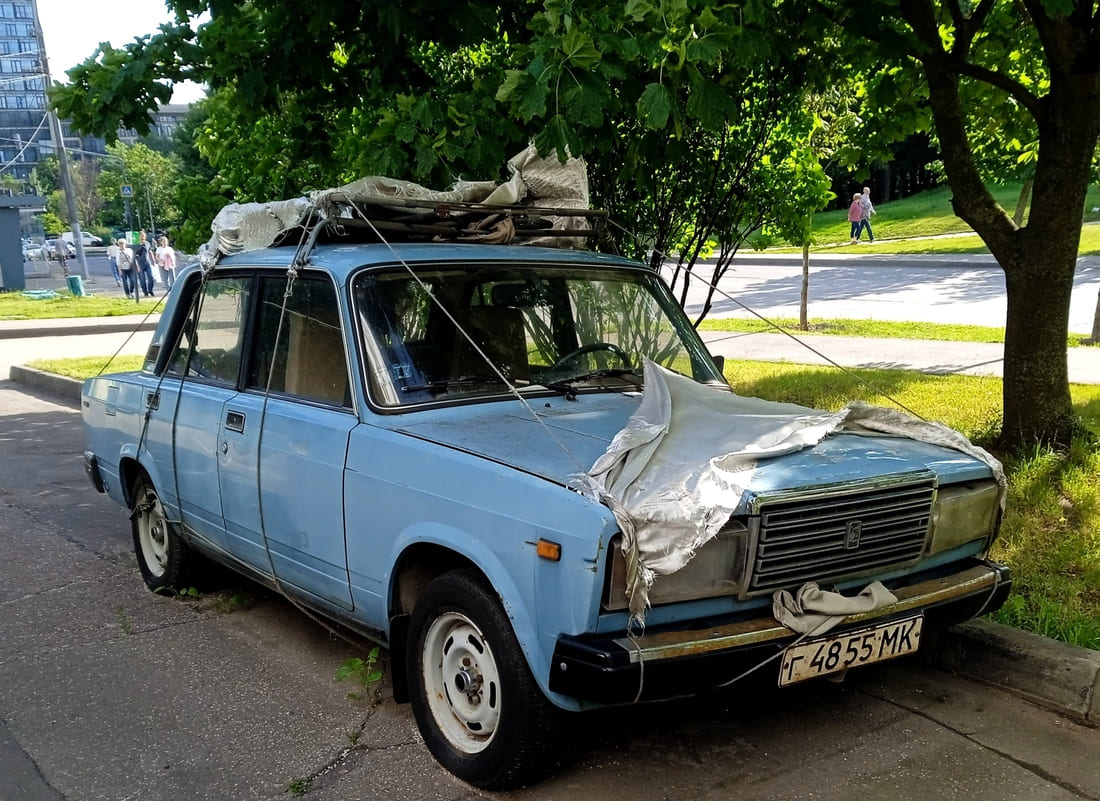 Москва, № Г 4855 МК — ВАЗ-2107 '82-88