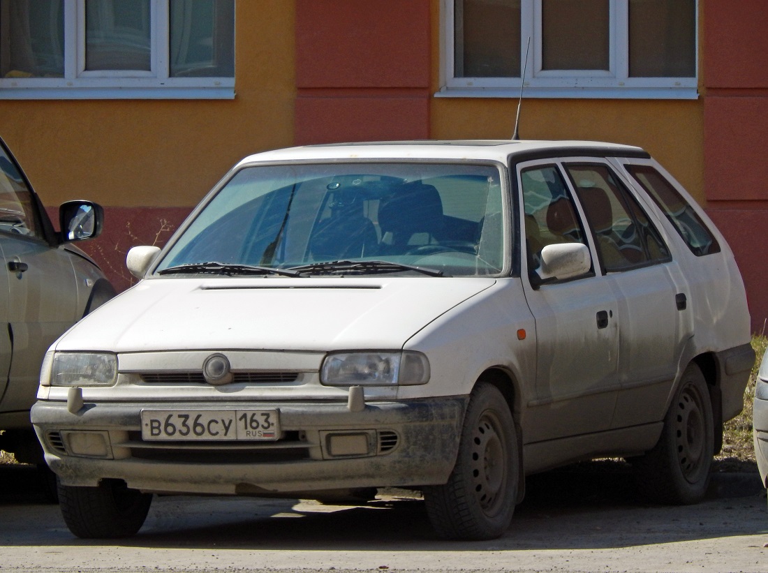 Самарская область, № В 636 СУ 163 — Škoda Felicia (Typ 781, 791) '94-01