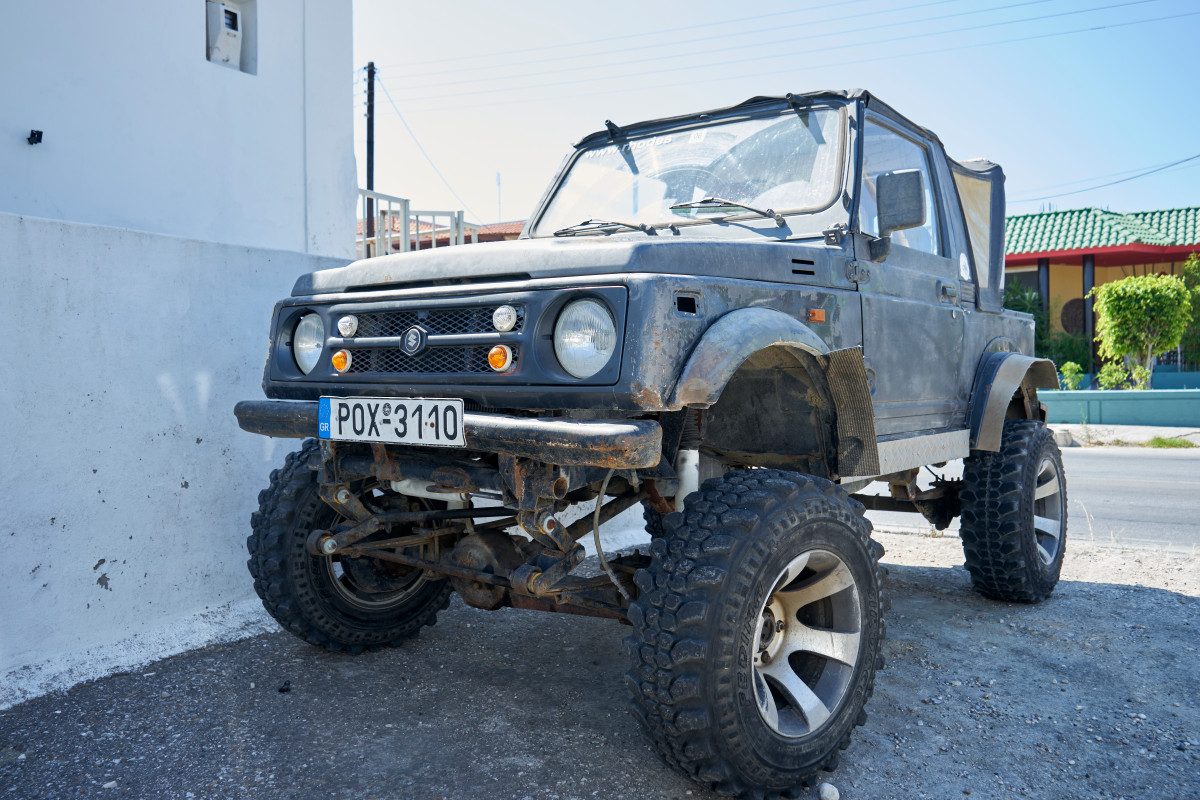 Греция, № POX-3110 — Suzuki Jimny '81–98