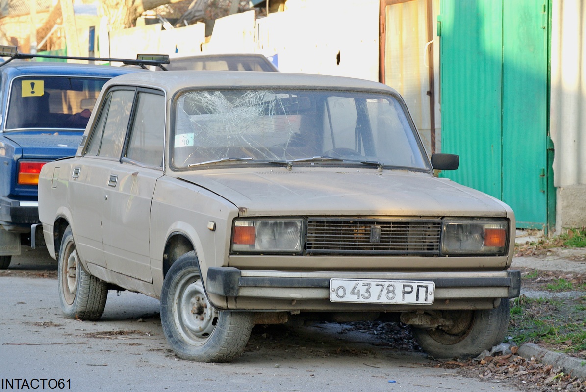 Ростовская область, № О 4378 РП — ВАЗ-2105 '80-88