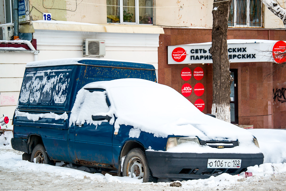 Башкортостан, № О 106 ТС 102 — Иж-2717 Ода версия '97-05