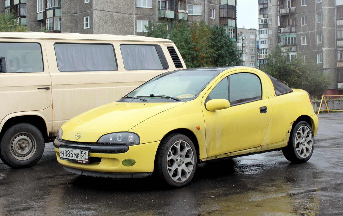 Мурманская область, № Н 885 МК 51 — Opel Tigra '94-00