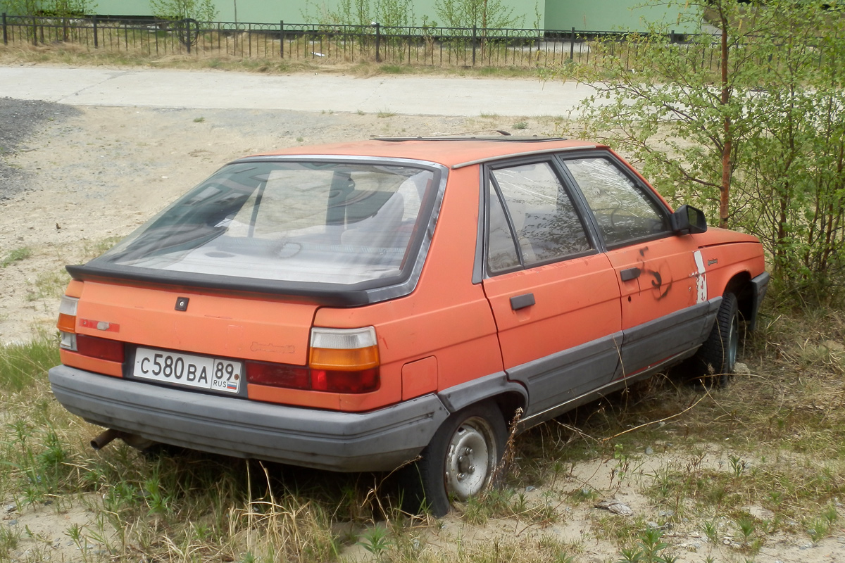 Ямало-Ненецкий автоном.округ, № С 580 ВА 89 — Renault 11 '81-89