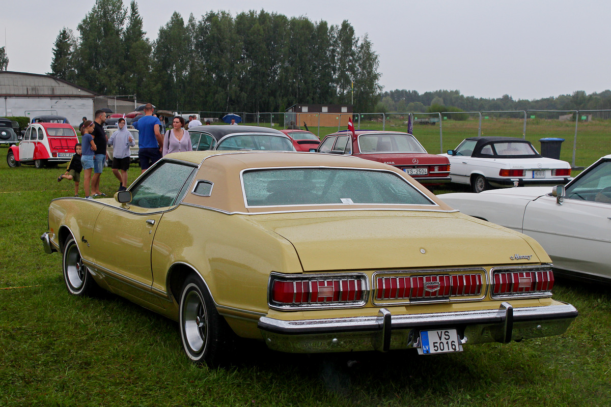 Латвия, № VS-5016 — Mercury Cougar (3G) '74-76; Литва — Nesenstanti klasika 2023