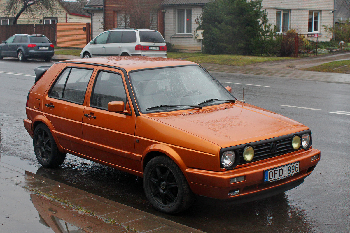 Литва, № DFD 896 — Volkswagen Golf (Typ 19) '83-92